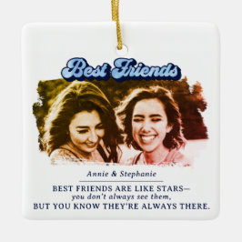 Best Friends Photo in Keepomwille Keramisch Ornament
