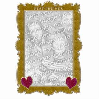 Best Friends Photo Lijst Sculpture Staand Fotobeeldje