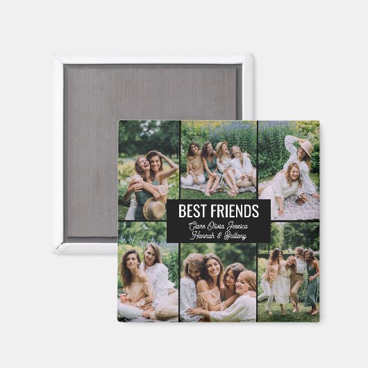 Best Friends Photo Magnet (Voorkant / Achterkant)