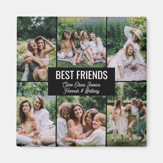 Best Friends Photo Magnet (Voorkant)