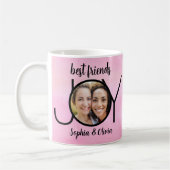 Best Friends Photo Pink Koffiemok (Links)