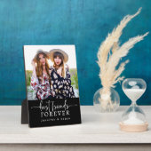 Best Friends Photo Plaque Fotoplaat (Zijkant)
