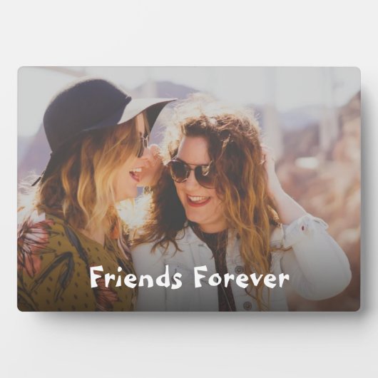 Best Friends Photo Plaque Fotoplaat (voorkant)