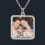 Best Friends Photo Zilver Vergulden Ketting<br><div class="desc">Rust je vriendschap uit met dit ketting met een mooie foto,  met je favoriete foto van jou en je bijen,  met "beste vrienden",  overschreven in vet wit,  met de hand geschreven tekst.</div>