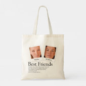Best Friends Photos Definition Foto Tote Bag (Achterkant)