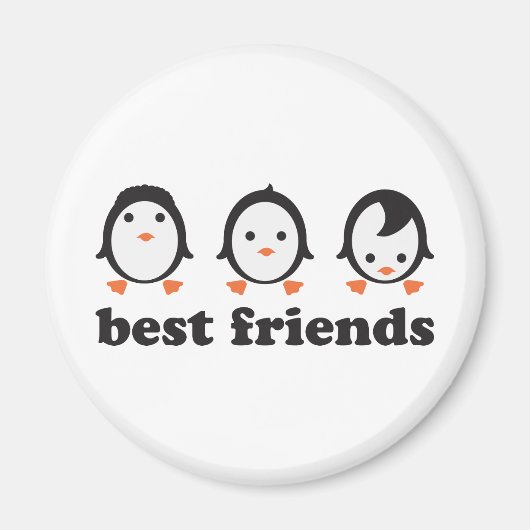 best friends - Pinguine Magneet (Voorkant)