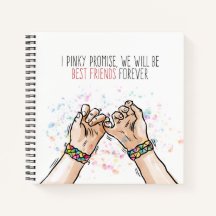 Best Friends Pinky Promise | NOTITIEBOEK