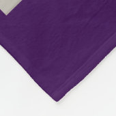 Best Friends Purple Photo Collage Keepsake  Fleece Deken (Hoek)