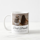 Best Friends Quote Photo Script Keepsake Koffiemok (Links)
