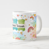 Best friends rainbow mug grote koffiekop (Voorkant rechts)