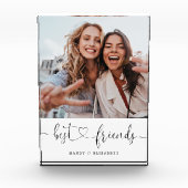 Best Friends Script Gift Photo Keepomwille Fotoblokken (Voorkant)