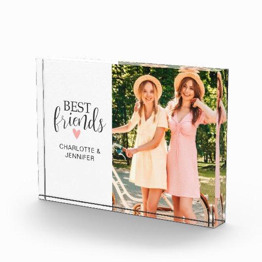 Best Friends Script Keepomwille Photo Block Fotoblokken (Rechts)