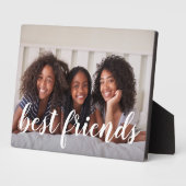 Best Friends Script Overlay Photo Fotoplaat (Zijkant)