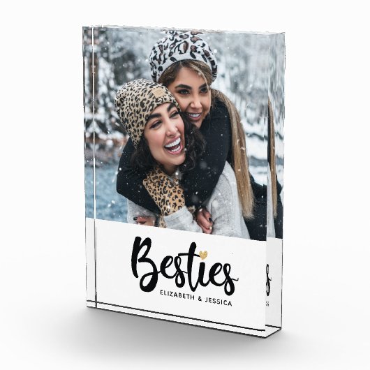 Best Friends Script Photo Block Fotoblokken (Rechts)