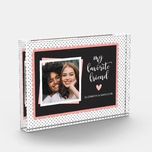 Best Friends Script Photo Block Fotoblokken (Links)