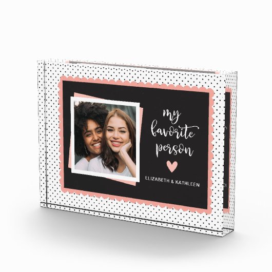 Best Friends Script Photo Block Fotoblokken (Rechts)