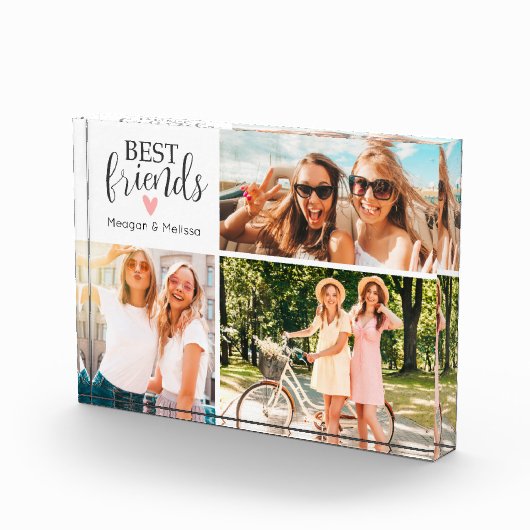 Best Friends Script Photo Block Fotoblokken (Rechts)