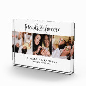 Best Friends Script Photo Collage Block Fotoblokken (Rechts)