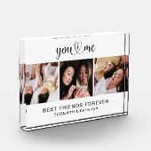 Best Friends Script Photo Collage Block Fotoblokken (Links)