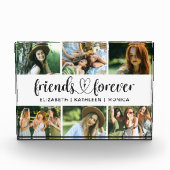 Best Friends Script Photo Collage Block Fotoblokken (Voorkant)