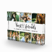 Best Friends Script Photo Collage Block Fotoblokken (Rechts)