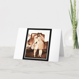 Best Friends  Sepia Kaart