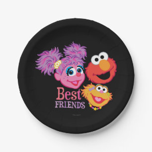 Best Friends Sesame Street Papieren Bordje