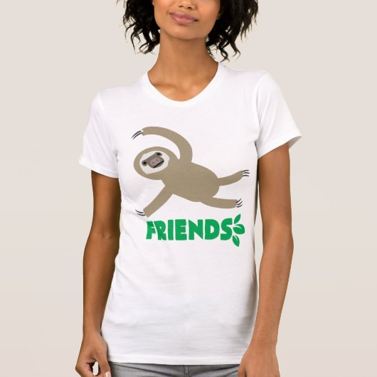 Best Friends Sloth Shirt - FRIENDS (Voorkant)