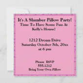 Best Friends Slumber Party Sleepover Kaart (Achterkant)