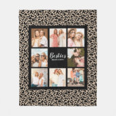 Best Friends Stylish BFF Friendship Photo Fleece Deken (Voorkant)