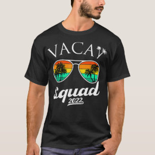 Best Friends Summer Cruise Vacation Family Group V T-shirt