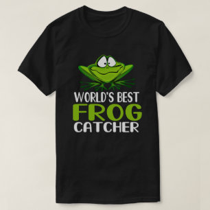 Best Frog Catcher - Gift for Frog Hunter T-shirt