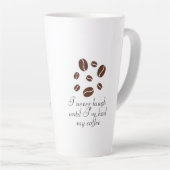 Best Funny Coffee Quotes Two-Tone Coffee Mok (Rechterhoek)