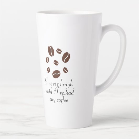 Best Funny Coffee Quotes Two-Tone Coffee Mok (Rechts)