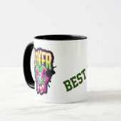 Best Gamer Smiling Joker Logo Mok (Voorkant links)