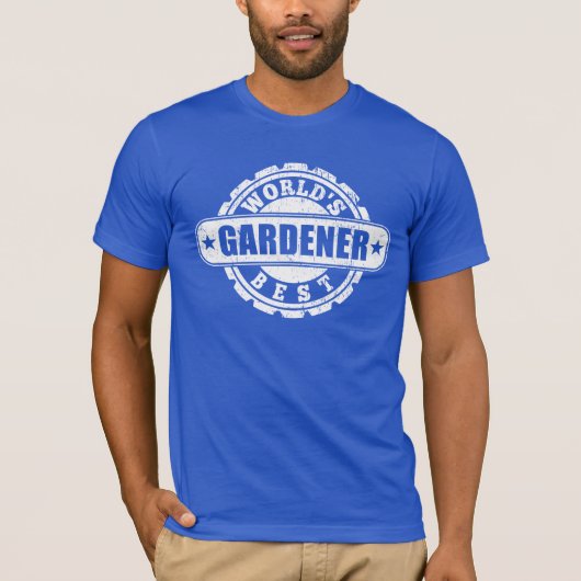 Best Gardener ter wereld T-shirt (Voorkant)