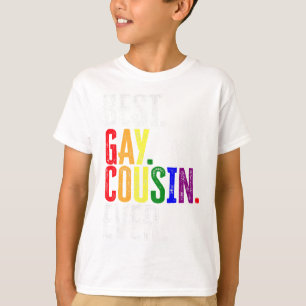 Best Gay Cousin Ever LGBT Pride Gay Cousin Gift T-shirt