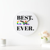 Best Gay Ever MLM Pride Grote Klok (Huis)