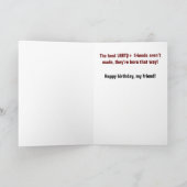 Best Gay Friend Birthday Kaart (Binnen)