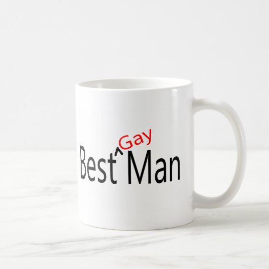 Best Gay Man Wedding Koffiemok (Rechts)