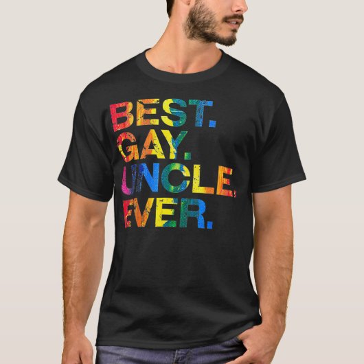 Best Gay oom Ever Gay Gender Equality Funny T-shirt (Voorkant)
