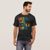 Best Gay oom Ever Gay Gender Equality Funny T-shirt (Voorkant volledig)