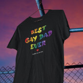 Best Gay Pap Ever Vaderdag T-shirt