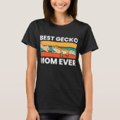 Best Gecko Mam Ever Funny Leopard Gecko Mam  T-shirt (Voorkant)