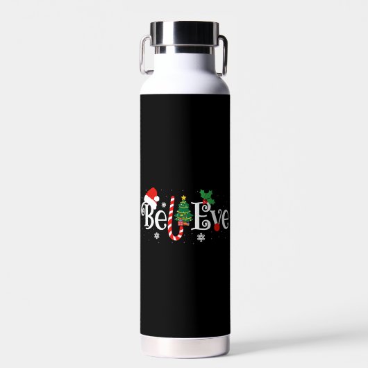 BEST GELOOF KERSTPYJAMA SHIRT OOIT KERSTMIS WATERFLES (Voorkant)