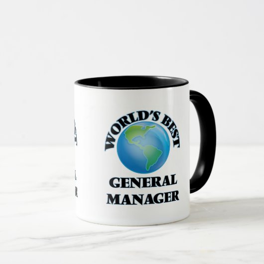 Best General Manager ter wereld Mok (Voorkant rechts)