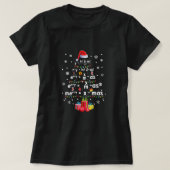 Best Geometry Wiskunde Science leraar kerstboom T-shirt (Design voorkant)