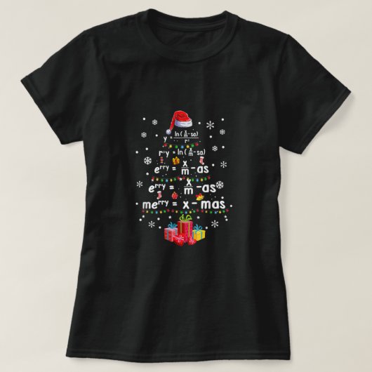 Best Geometry Wiskunde Science leraar kerstboom T-shirt (Design voorkant)