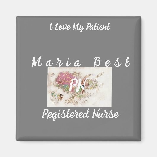 Best geregistreerd verpleegkundige magneet (Voorkant)