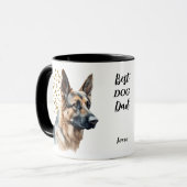 Best German Shepherd Dog Dad Mok (Voorkant links)